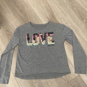 Justice long sleeve shirt